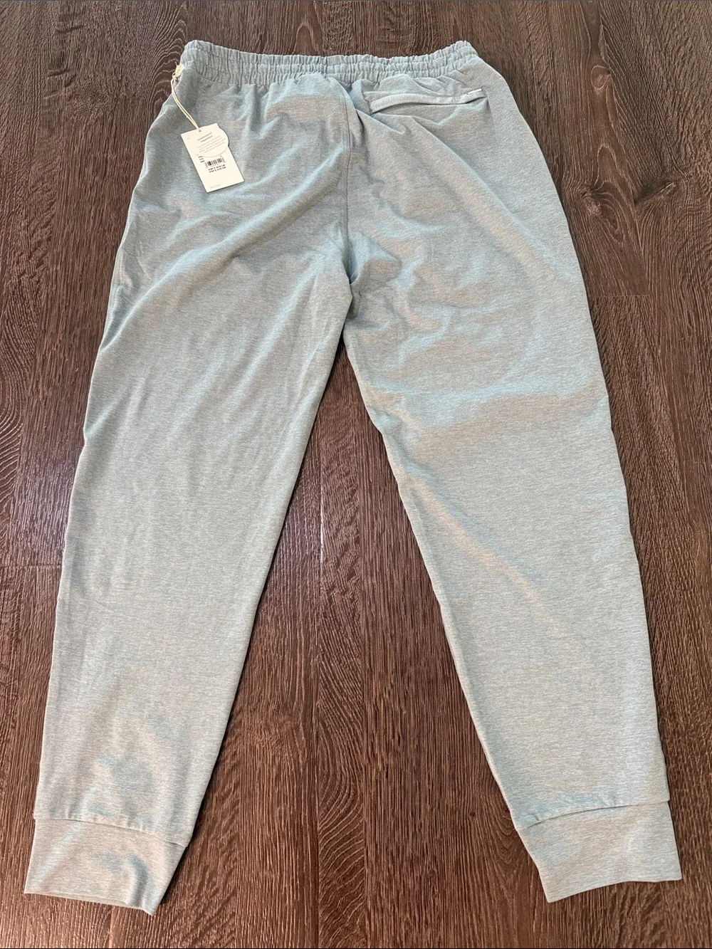NWT Vuori Men’s Ponto Performance Jogger 28” Misty Blue Heather Size XL